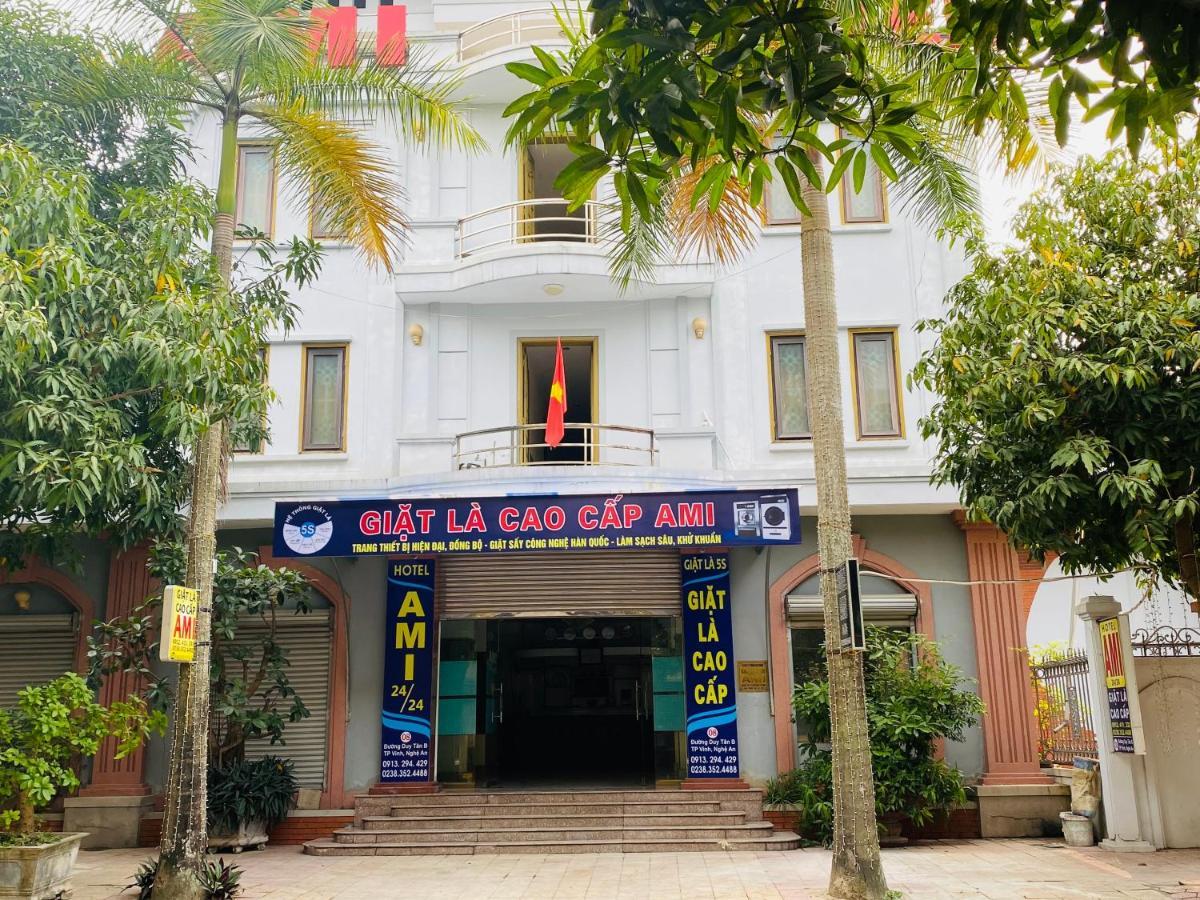 Hotel Khách sạn AMI Vinh Exterior foto